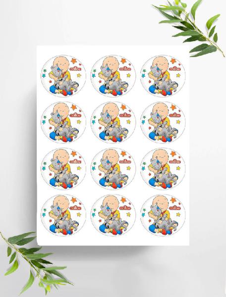 Caillou  Muffinaufleger, Ø ca. 6 cm, 0634x